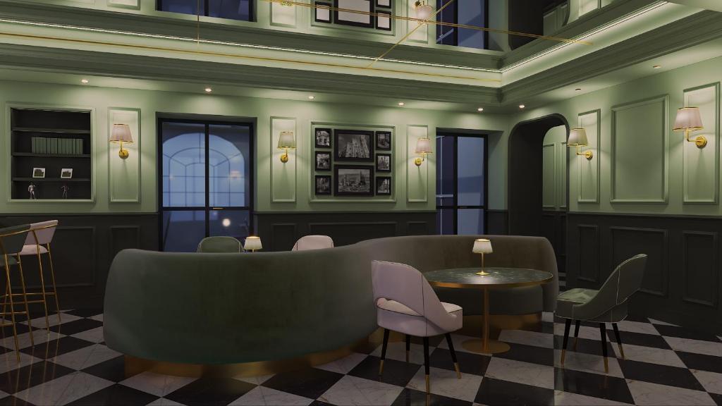 Hotel La Gemma Firenze Eksteriør bilde The interior of the restaurant